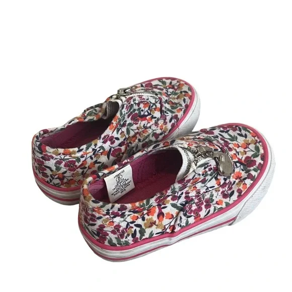 U.S. Sports Girls Floral Flats. Size: 5 Toddler- Multicolor. Good Condition. - Picture 5 of 7